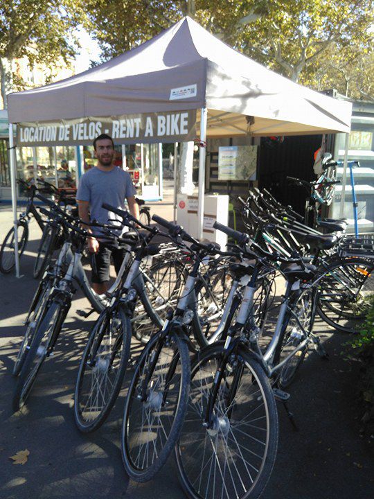 stand de retrait des velos a narbonne